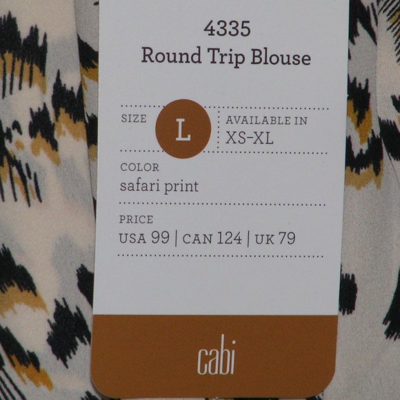 CAbi "Round Trip" Top - Picture 2 of 2